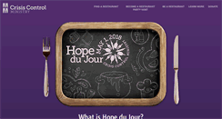 Desktop Screenshot of hopedujour.org